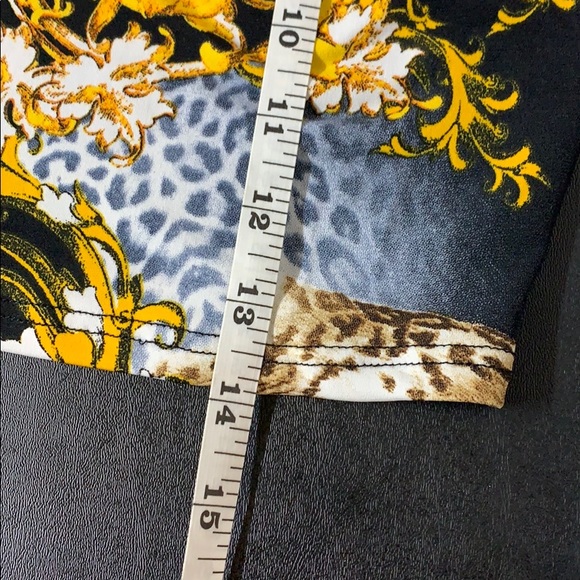 2 for $10 Multi color cheetah print top size Large - Picture 6 of 8